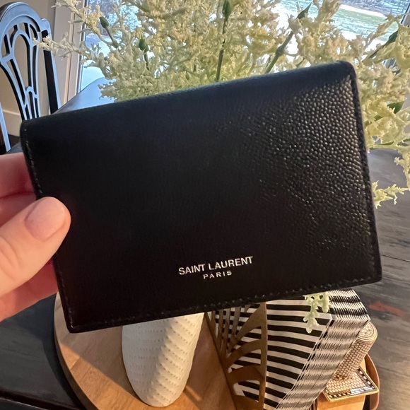 Saint Laurent Black Men's Wallet - Picture 1 of 7